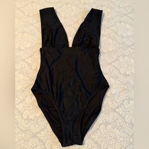 New With Tags J. Crew Elegant Black Women's One Piece Swimsuit Size 4